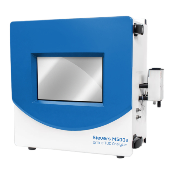 Veolia Sievers M500e Manuals