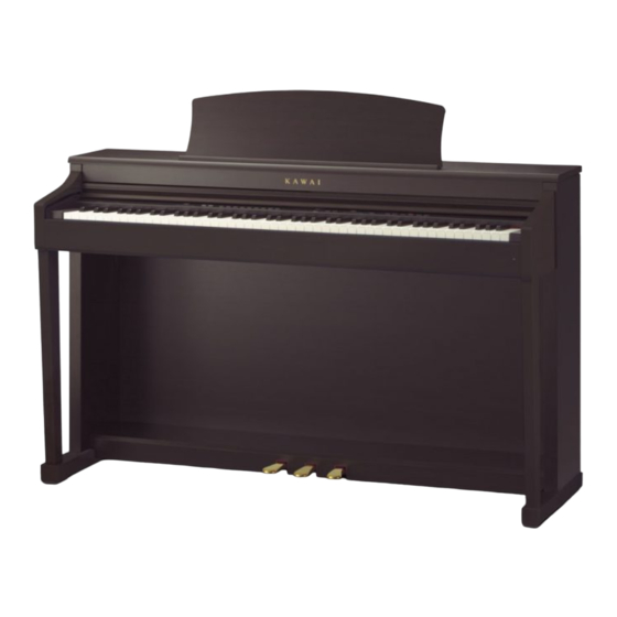 Kawai CN33 Owner's Manual
