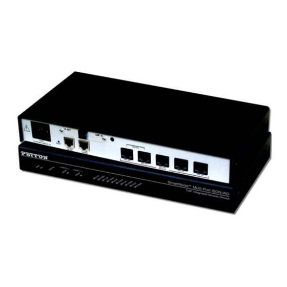 Patton electronics SmartNode 4654 Series Quick Start Manual