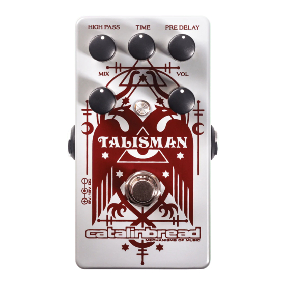 Catalinbread Talisman Quick Start Quide