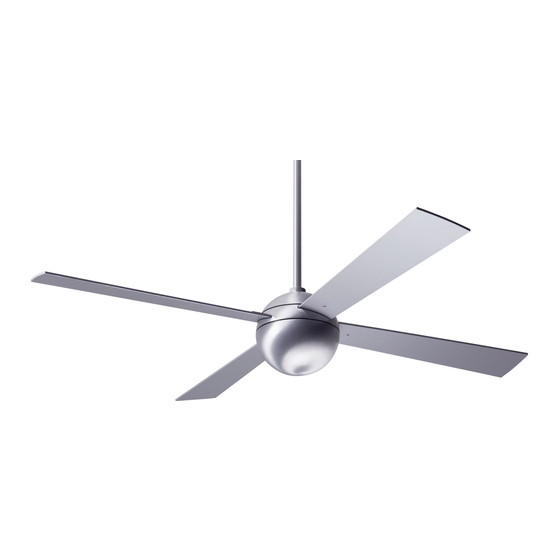 Modern Fan Co Ball Installation Instructions Manual