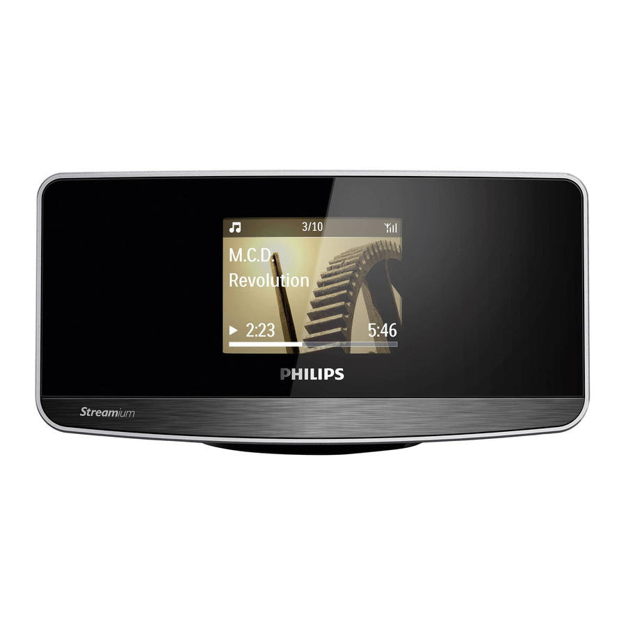 Philips Streamium NP3500/12 User Manual