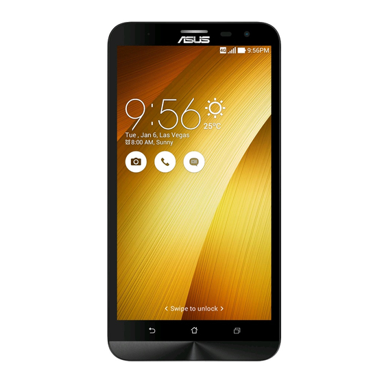 Asus Zenfone 2 Laser ZE601KL Smartphone Manuals