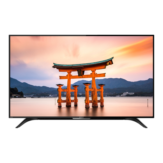 Sharp AQUOS androidtv 4T-C70BK1T Operation Manual