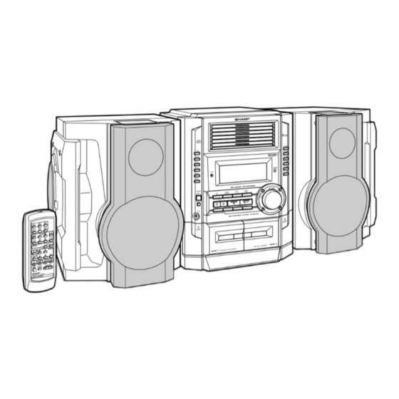 Sharp CD-BA3100 Service Manual