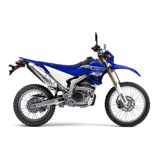 Yamaha WR250R 2020 Owner's Manual