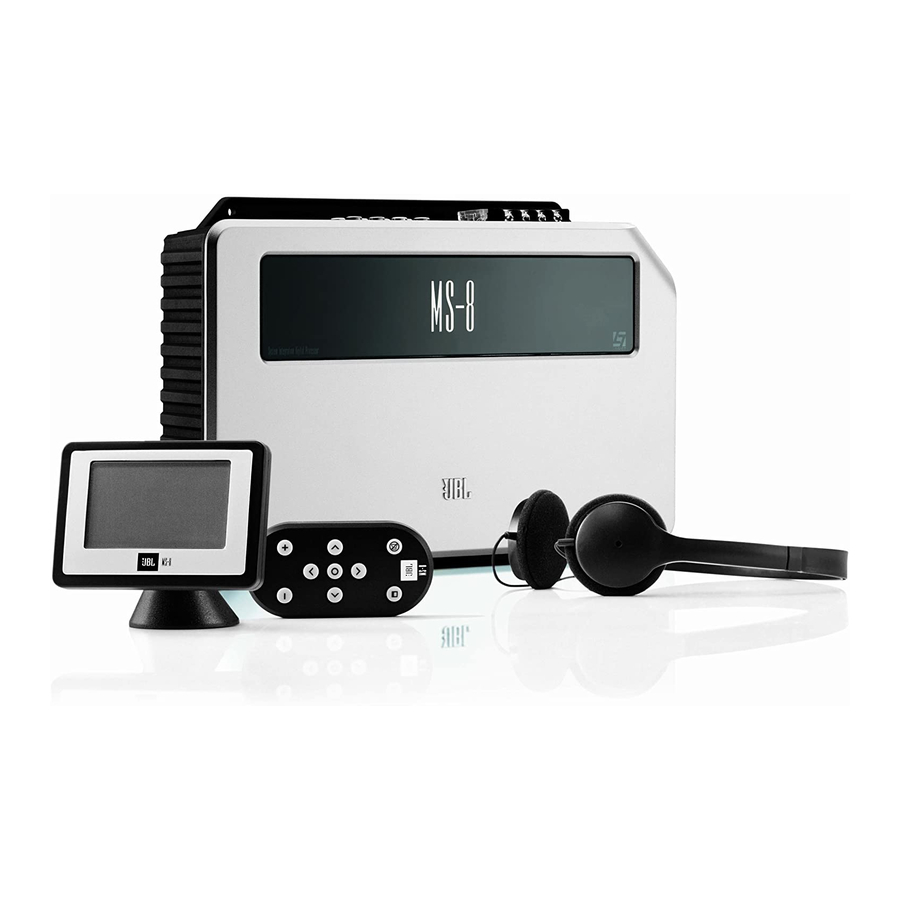 JBL MS-8 Installing