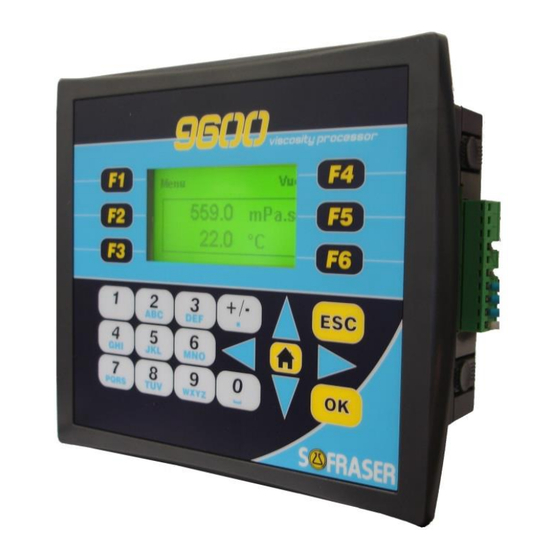 Sofraser 9601 User Manual