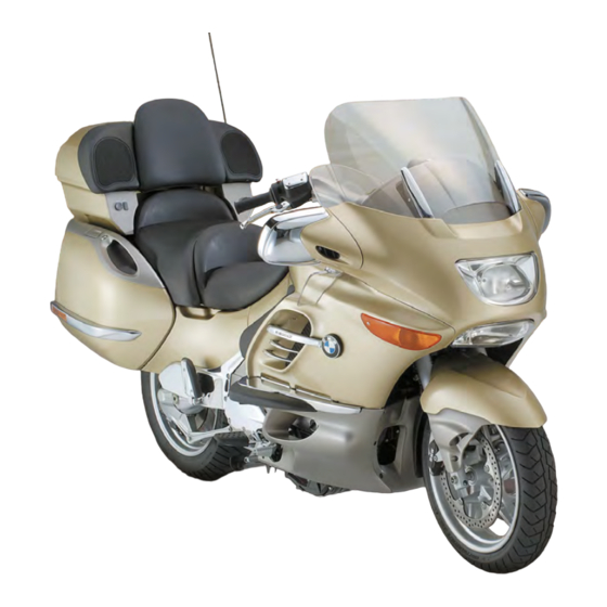 BMW K 1200 LT 2005 Rider's Manual