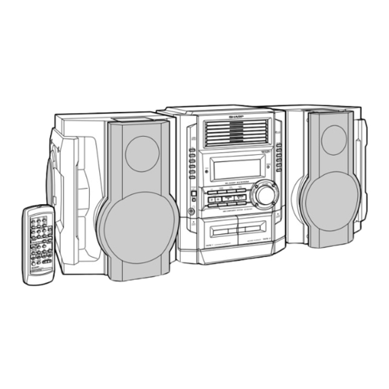 Sharp CD-BA3100 Operation Manual