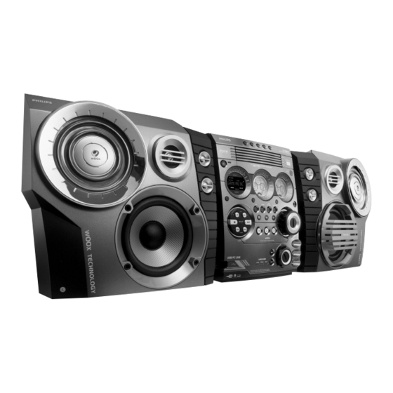 Philips FWM779 User Manual
