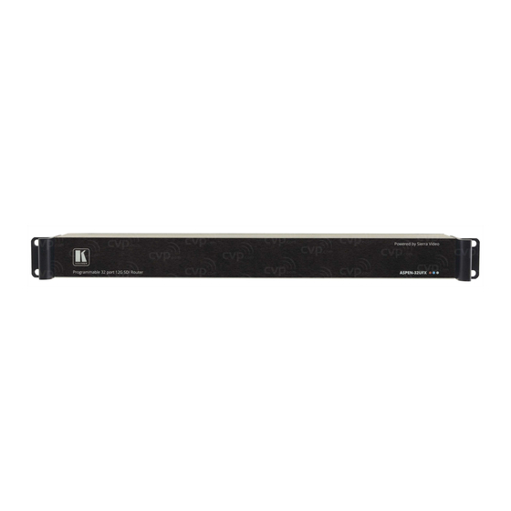 Kramer ASPEN-32UFX Quick Start Manual