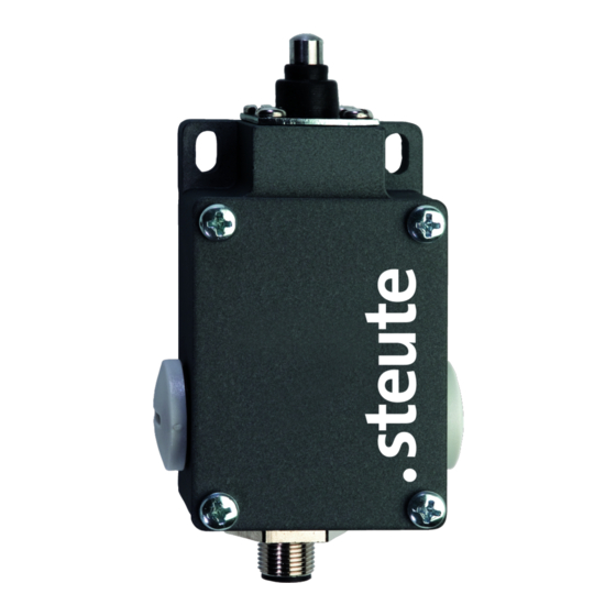 steute Ex 61 Mounting And Wiring Instructions