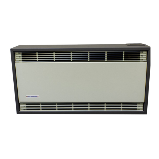 Consort Claudgen HE6137E Installation & Control Manual
