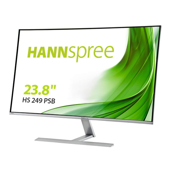 HANNspree HS249PSB User Manual