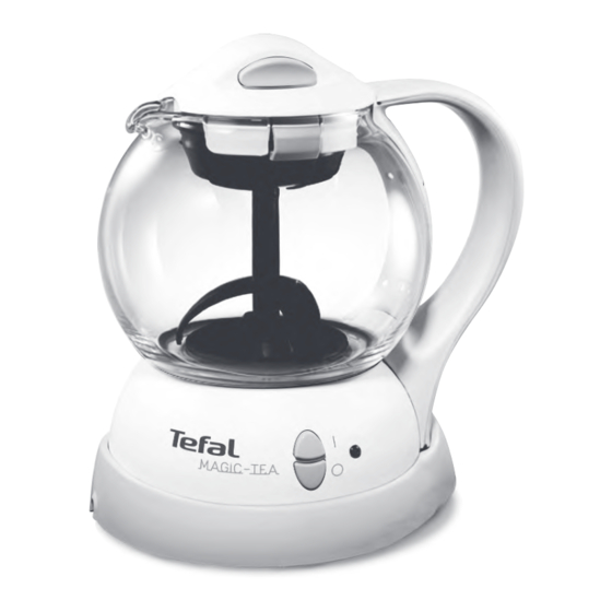 User Manuals: TEFAL BJ100539 Tea Maker
