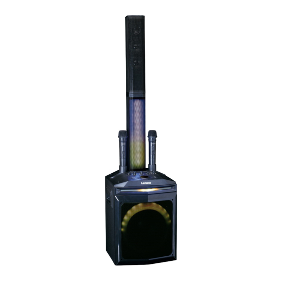 LENCO PA-220BK User Manual