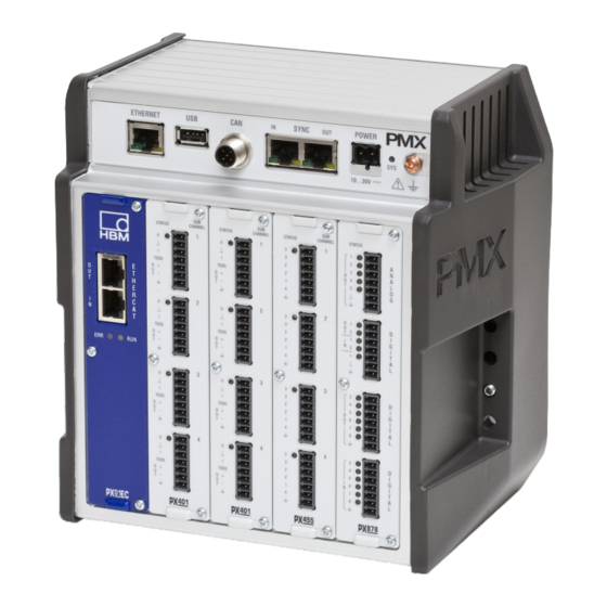 HBK PMX Operating Manual