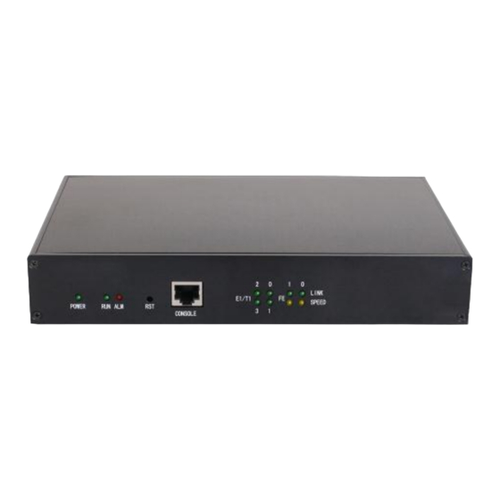 Baudcom BD-E1-SIP User Manual