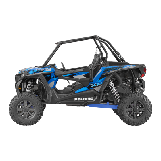 Polaris RZR XP 1000 2016 Owner's Manual