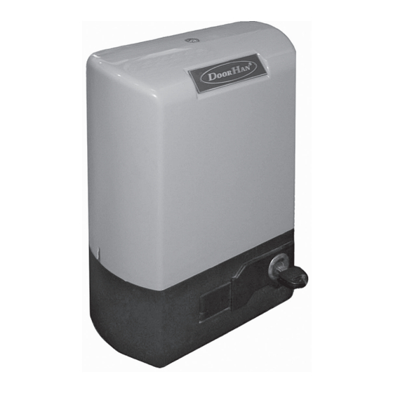 DoorHan SLIDING-300 Installation And Operation Manual