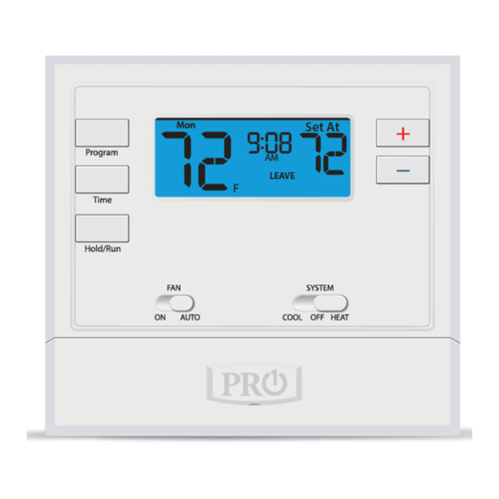 Pro1 IAQ True Comfort II T605-2 Operating Manual