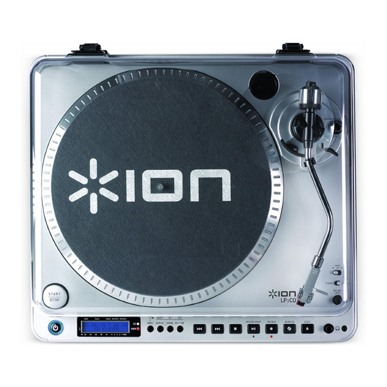 ION FLASH SD LP 2 CD Updating Firmware