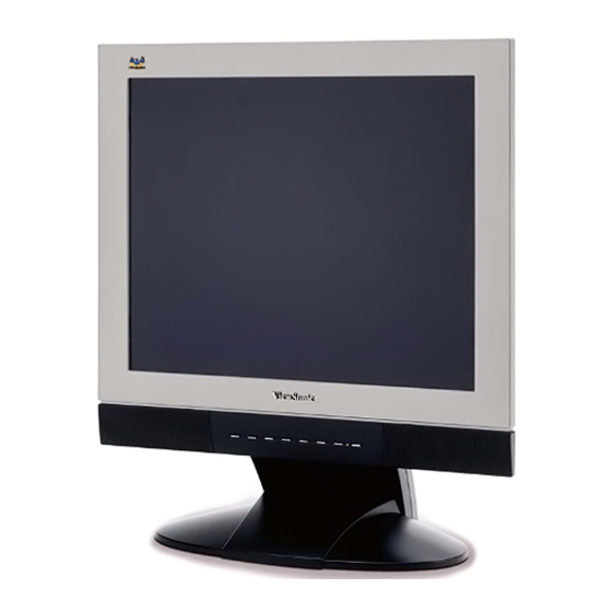 ViewSonic VX900 Service Manual