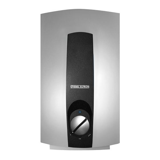 STIEBEL ELTRON DHC 6 EL Operation And Installation Instructions Manual