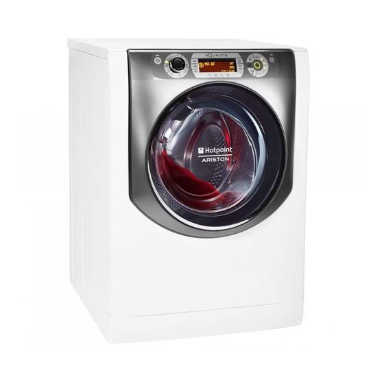 Hotpoint Aqualtis AQ113DA 697 Instructions For Installation And Use Manual
