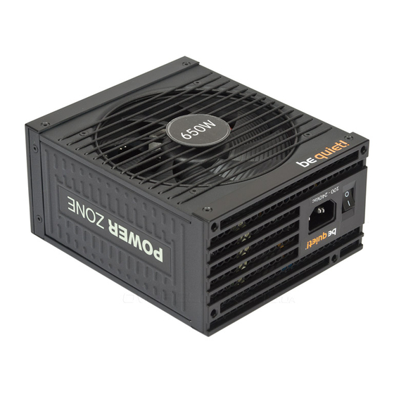 BE QUIET! PowerZone Z1-1000W User Manual