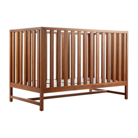 The Land of Nod Taylor Crib Assembly Instructions Manual