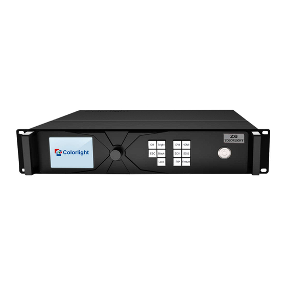 Colorlight Z6 Super Controller User Manual