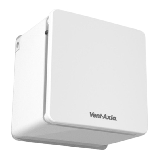 Vent-Axia Solo Pro Series Installation And Wiring Instructions