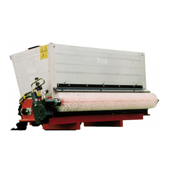 Redexim RINK 1005 Top Dressing Spreader Manuals