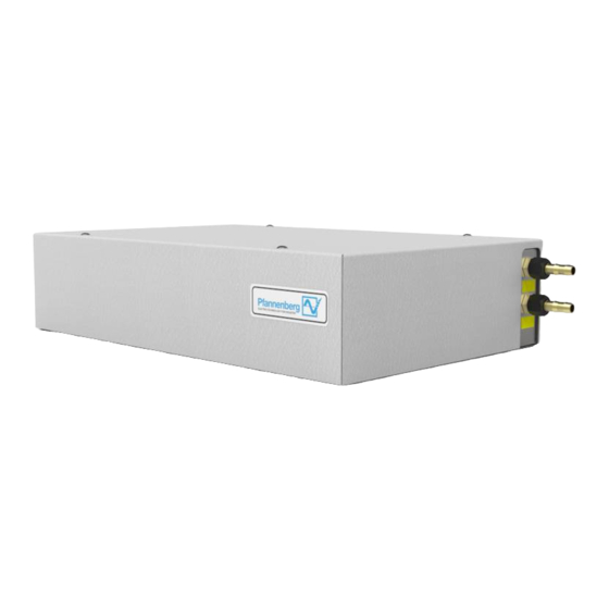 Pfannenberg PWS 7 Series Operating And Installation Instructions