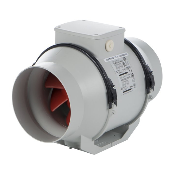 Vortice Lineo Series Instruction Booklet