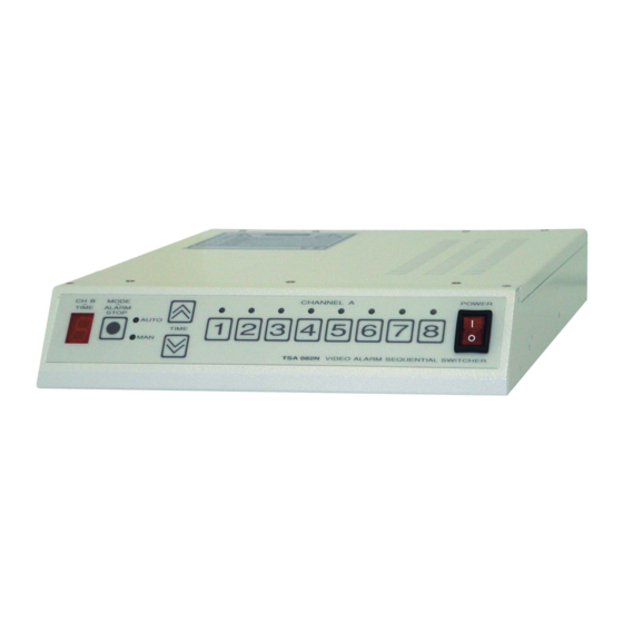 ASTEL TSA 082 Manuals