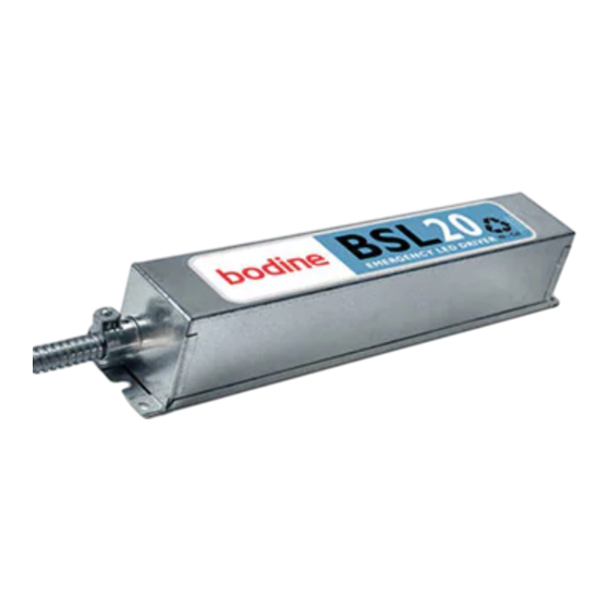 Philips Bodine BSL20LV-DF Installation Instructions