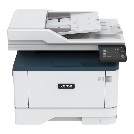Xerox B305 Quick Reference Manual