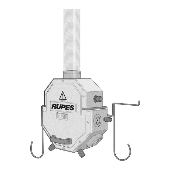 Rupes EP3 Start-Up, Operating And Maintenance Instructions
