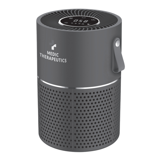 Medic Therapeutics Mini Air Purifier User Manual