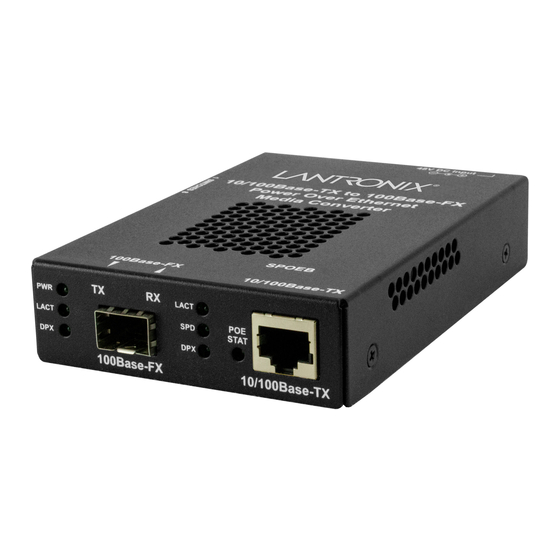 Transition Networks SPOEB10 105 Series User Manual