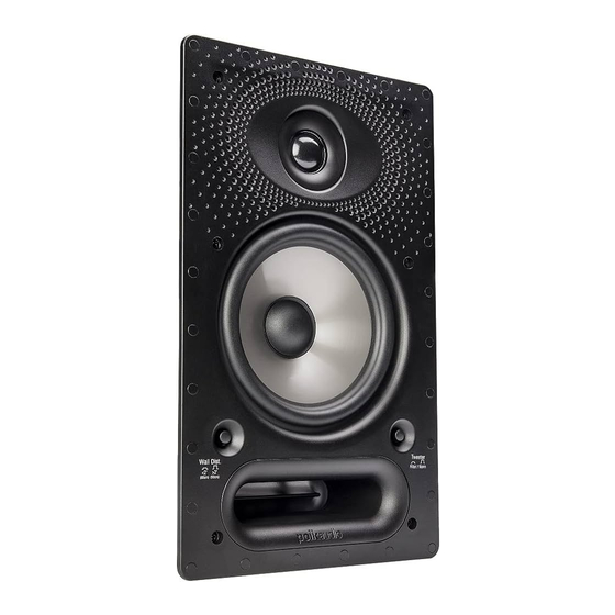 Polk Audio Vanishing LS Series Manual