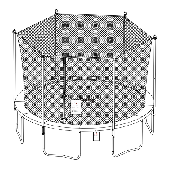 BouncePro TR-0201-168 Assembly Instructions Manual