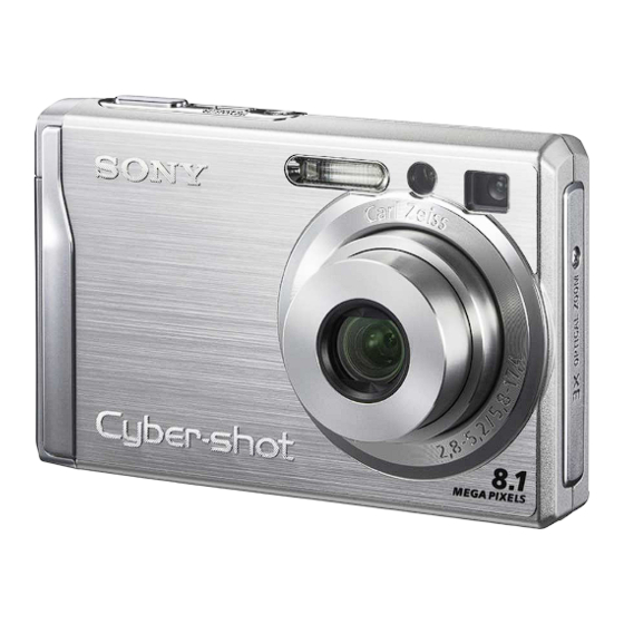 Sony Cyber-Shot DSC-W90 Service Manual