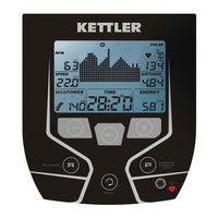 Kettler Ergometer E5 Training And Operating Instructions