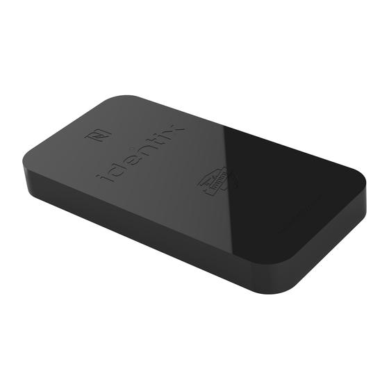 Identix rPad User Manual