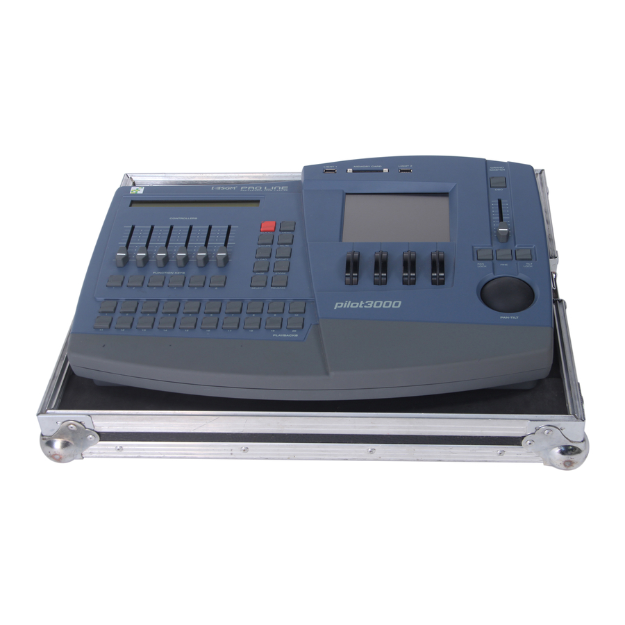SGM Pilot 3000 User Manual