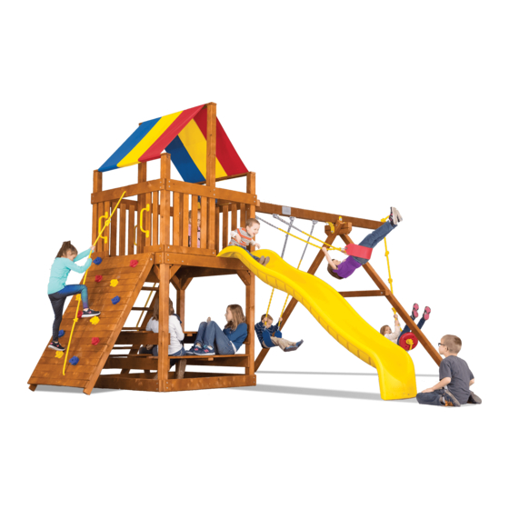 Rainbow Play Systems Carnival series Assembly Instructions Manual